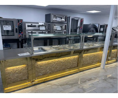 Linie autoservire, Ideal Inox, inox auriu, design piatra - 1