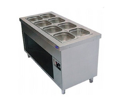 Bain Marie autoservire, Ideal Inox, 4 GN 1/1