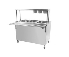 Vitrina calda Bain Marie 3 GN, gama Eco - 1