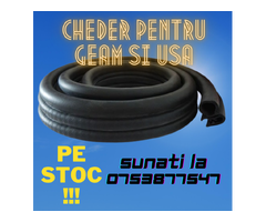 Cheder ,garnitura pentru geam si usa la utilajele JCB