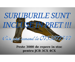 Dinți și laterale pentru JCB 3CX 4CX