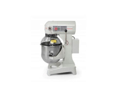 Mixer profesional planetar spirala cu vas detasabil, Ideal Inox, 1 viteza, 20 l