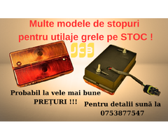 Stopuri și girofare pentru utilaje in STOC !!!