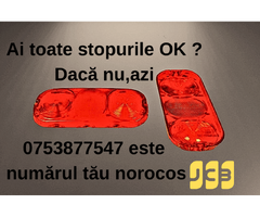 Stopuri și girofare pentru utilaje in STOC !!!