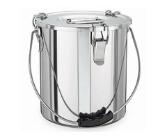 Oala inox transport mancare, Ideal Inox, banda silicon, 36.6 l