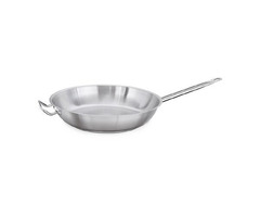 Tigaie profesionala Tek Sapli, IDEAL INOX, diametrul de 36 cm x 7