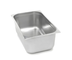 Tava inox tip Gastronom 1/1-200, Ideal Inox, 28 l, 530x325x200 mm