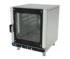 Convectomat profesional cu umidificator 6 tavi GN 1/1 sau 600x400, Ideal Inox, 380 V