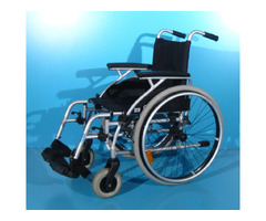 Scaun cu rotile din aluminiu Drive / latime sezut 42 cm