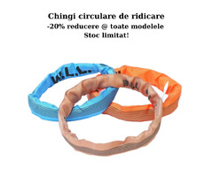 Chingi de ridicare din polyester circulare pentru ridicat sarcini