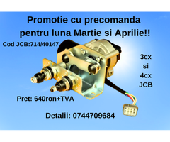 Motoras stergator fata 3cx 4cx  cod jcb 714/40147 - 1