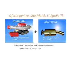 Turbosuflanta 3cx si 4cx jcb + toba esapament OFERTA
