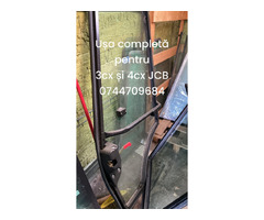 Geam stanga dreapta jcb 3cx 4cx luneta 3cx 4cx parbriz 3cx 4cx - 6