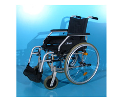 Scaun cu rotile din aluminiu Drive / latime sezut 42 cm - 1
