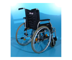 Scaun cu rotile din aluminiu Drive / latime sezut 42 cm - 5