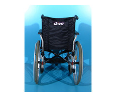 Scaun cu rotile din aluminiu Drive / latime sezut 42 cm - 6