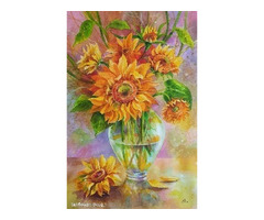 Picturi originale buchete flori - 12