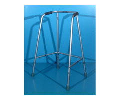 Cadru pentru mers din aluminiu fix NEFOLOSIT - 5