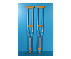 Carje cu sprijin subaxilar aluminiu NEFOLOSITE   set 2 buc - 2