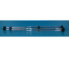 Carje cu sprijin subaxilar L aluminiu