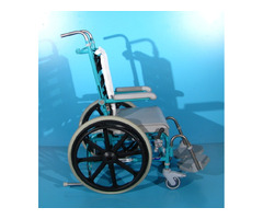 Scaun WC cu rotile din aluminiu Thomashilfen - 6