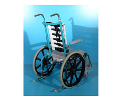 Scaun WC cu rotile din aluminiu Thomashilfen - 7