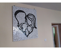 Tablou mozaic ceramica handmade speciala Trenkart