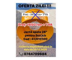 Janta de 26 pentru 3cx jcb oferta cod 41/910100