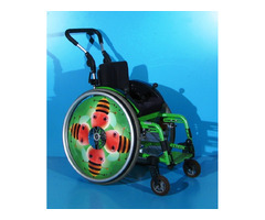 Scaun cu rotile activ din aluminiu Sorg - 3