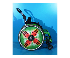 Scaun cu rotile activ din aluminiu Sorg - 4