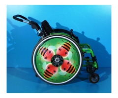 Scaun cu rotile activ din aluminiu Sorg - 5