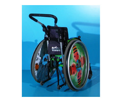 Scaun cu rotile activ din aluminiu Sorg - 7