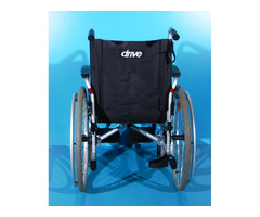 Scaun cu rotile din aluminiu Drive - latime sezut 45 cm - 6