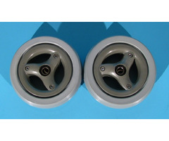 Roata cu cauciuc plin pentru carucior electric 150x50 - 1