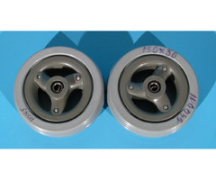 Roata cu cauciuc plin pentru carucior electric 150x50 - 2