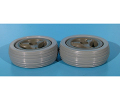 Roata cu cauciuc plin pentru carucior electric 150x50 - 3