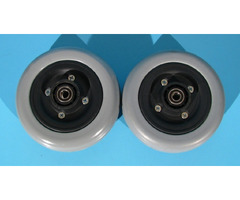 Roata cu cauciuc plin pentru carucior electric 150x50 - 1