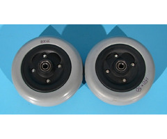 Roata cu cauciuc plin pentru carucior electric 150x50 - 2