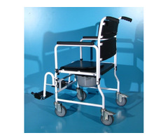 Scaun pentru WC si baie din aluminiu - 8