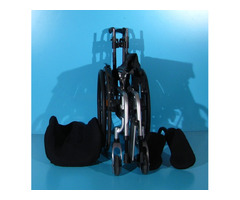 Scaun cu rotile din aluminiu  Sopur - 8
