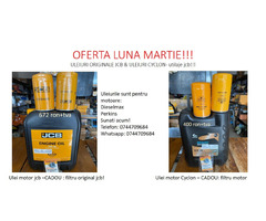 Ulei motor JCB ulei motor Cyclon + CADOU filtru motor OFERTA MARTIE