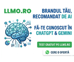 SEO AI | GEO | AEO - Optimizare pentru ChatGPT, Google Gemini & Mode AI, Claude, Grok