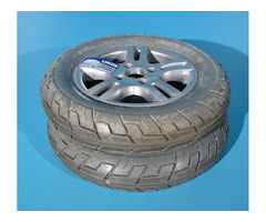 Roata cu cauciuc plin carucior electric 14 X 3.50-8 - 2