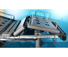 Pat electric spital pentru ingrijire pacienti cu patru sectiuni Volker - 10