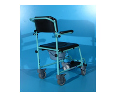 Scaun cu WC si rotile invalizi - Meyra - 7