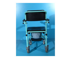 Scaun cu WC si rotile invalizi - Meyra - 8