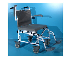 Scaun pliabil pentru WC si baie din aluminiu Drive