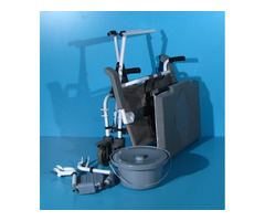 Scaun pliabil pentru WC si baie din aluminiu Drive - 9