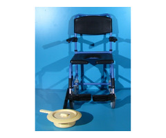 Scaun pentru WC si baie din aluminiu B+B