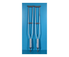 Carje cu sprijin subaxilar aluminiu